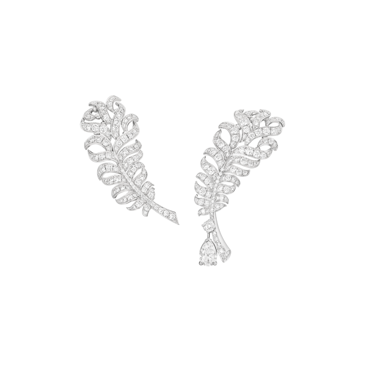 CHANEL Plume De CHANEL Earrings - J66070