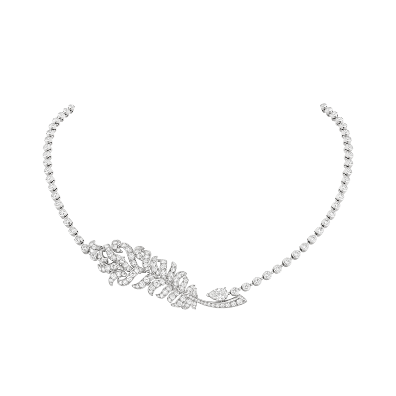 CHANEL Plume De CHANEL Necklace-CHANEL Plume De CHANEL Necklace - J65553