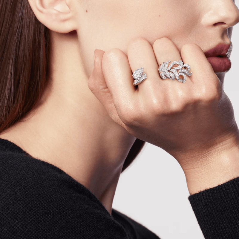 CHANEL Plume De CHANEL Ring-CHANEL Plume De CHANEL Ring - J65681