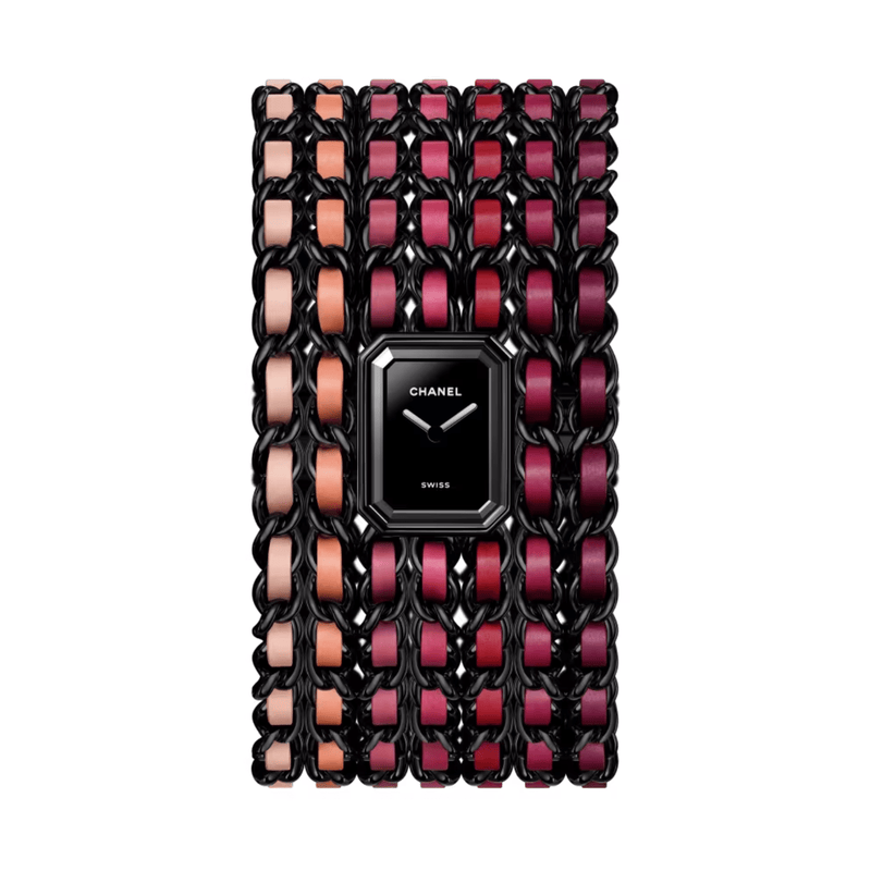 CHANEL Première Cuff Blush Watch-CHANEL Première Cuff Blush Watch H10329