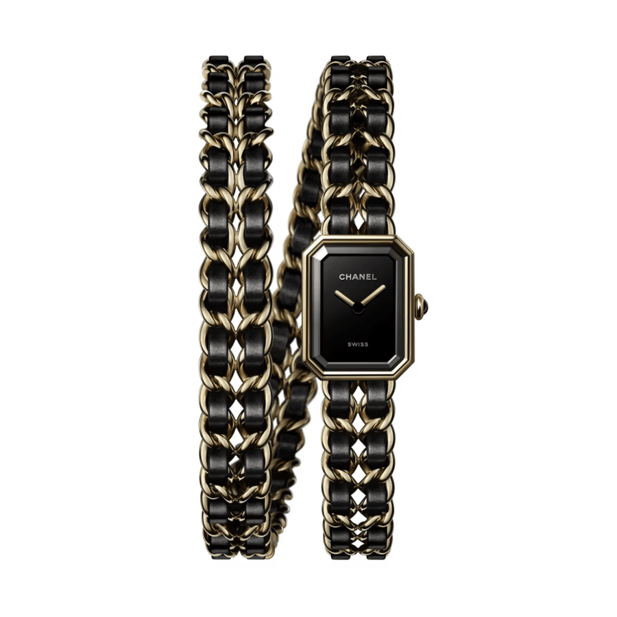CHANEL Première Iconic Chain Double Row Watch H10332