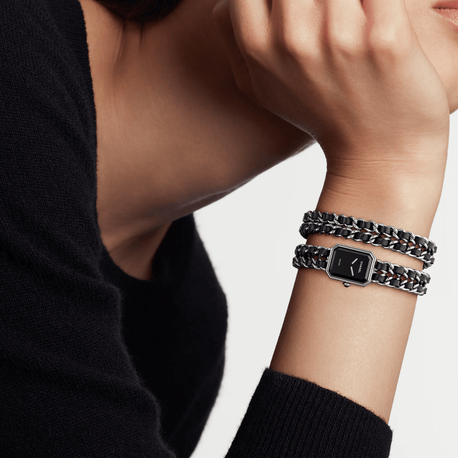 CHANEL Première Iconic Chain Double Row Watch H10446