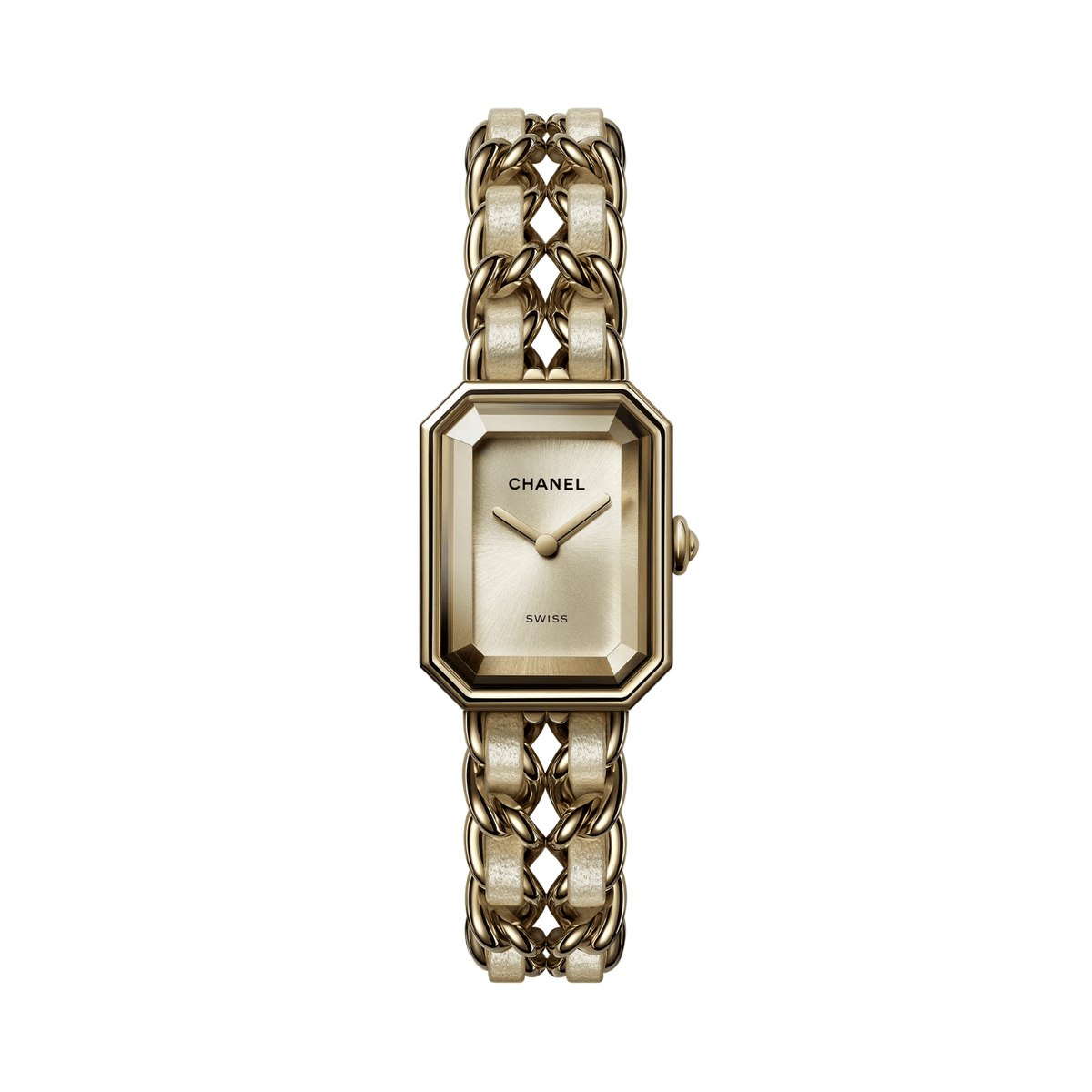 CHANEL PREMIÈRE Iconic Chain Golden Brown Watch - H11152