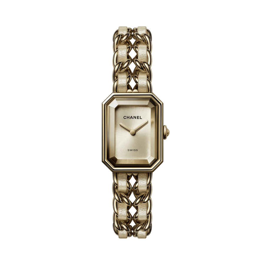 CHANEL PREMIÈRE Iconic Chain Golden Brown Watch - H11152