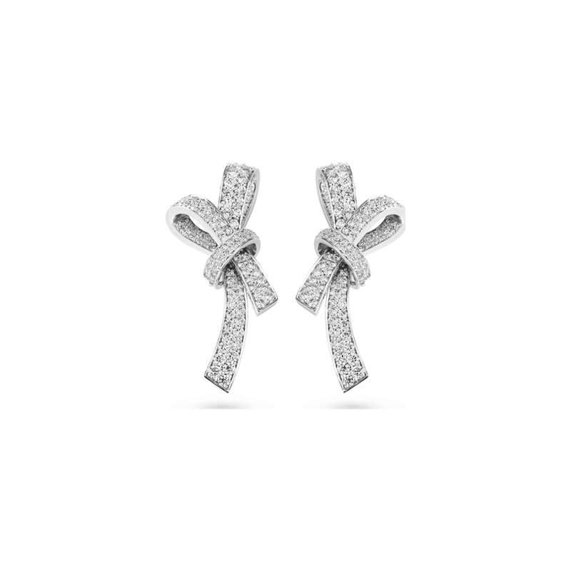 CHANEL Ruban Earrings-CHANEL Ruban Earrings - J60879