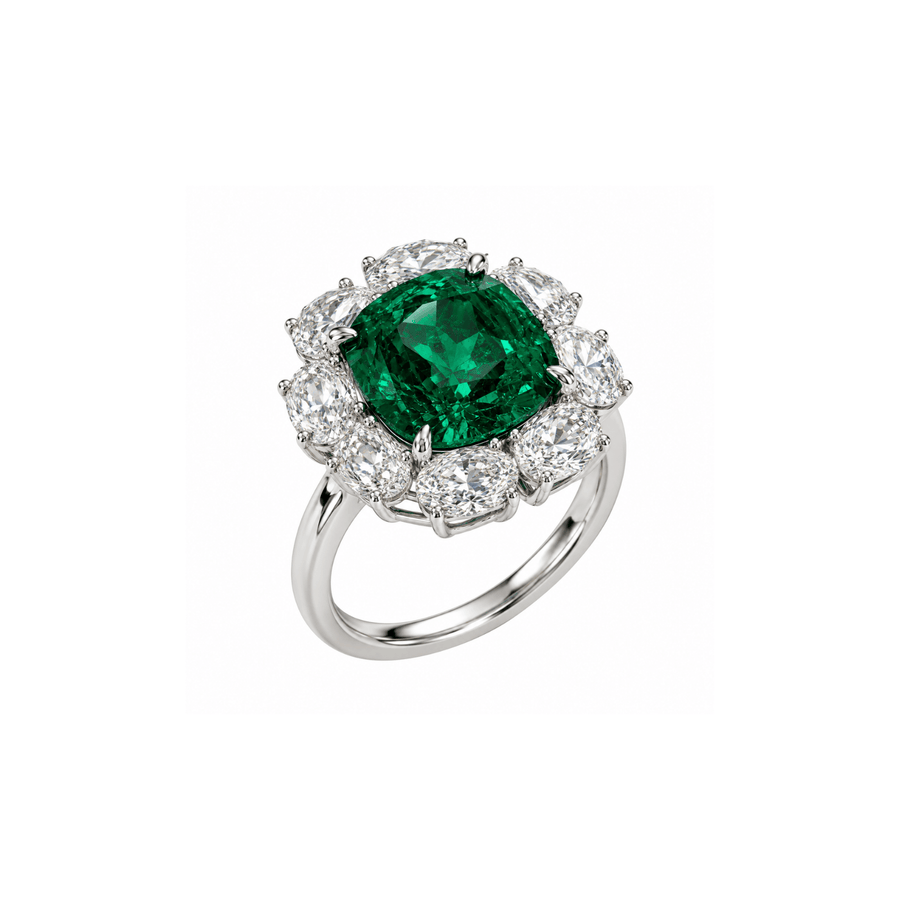 Chopard Emerald Diamond Ring - 56821570-101