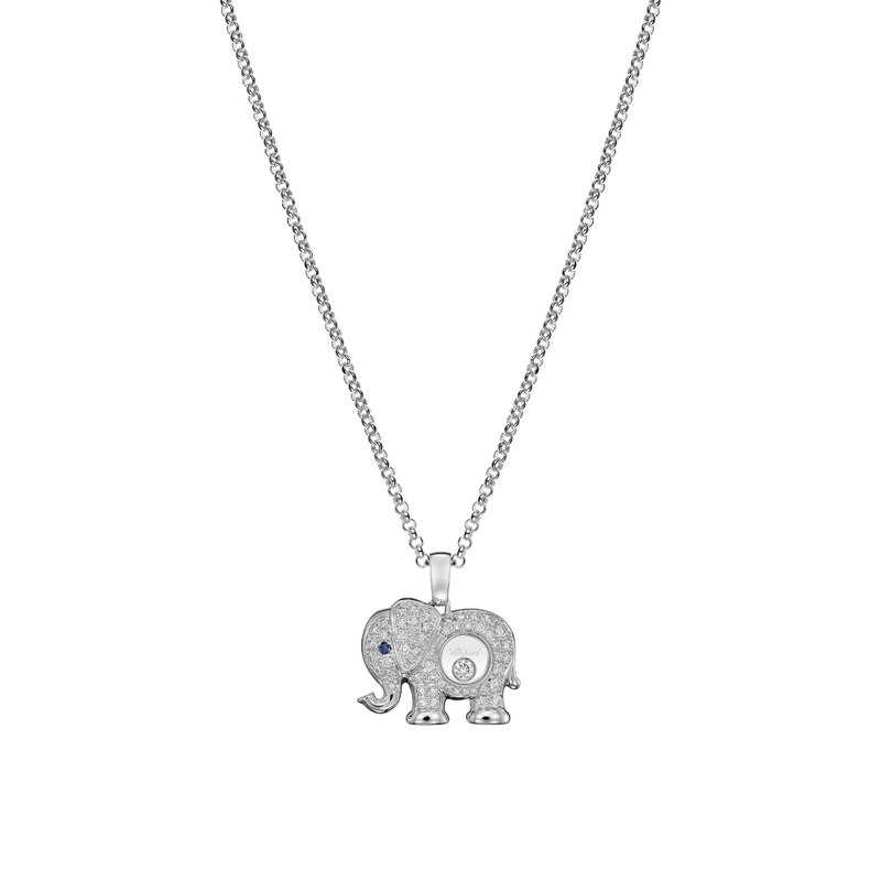 Chopard Happy Diamonds Elephant Pendant-Chopard Happy Diamonds Elephant Pendant - 79A189 - 1201