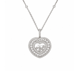 Chopard Happy Diamonds Hearts Necklace-Chopard Happy Diamonds Hearts Necklace - 799086-1001
