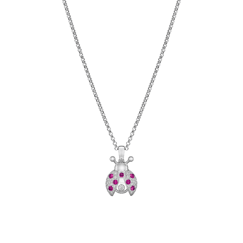 Chopard Happy Diamonds Ladybird Necklace-Chopard Happy Diamonds Ladybird Necklace 79A186-1201