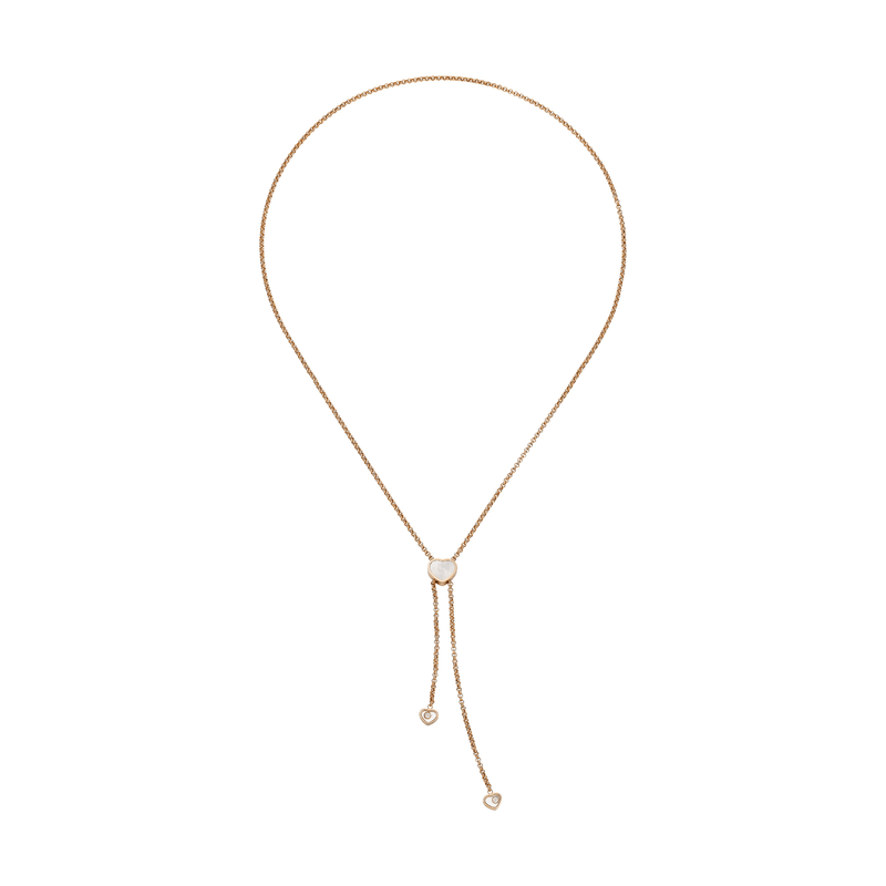 Chopard Happy Hearts Tie Necklace-Chopard Happy Hearts Tie Necklace 81A148-5301