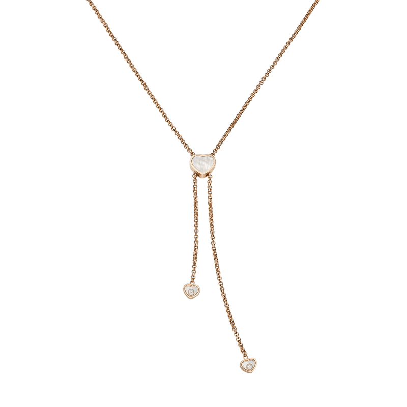 Chopard Happy Hearts Tie Necklace-Chopard Happy Hearts Tie Necklace 81A148-5301