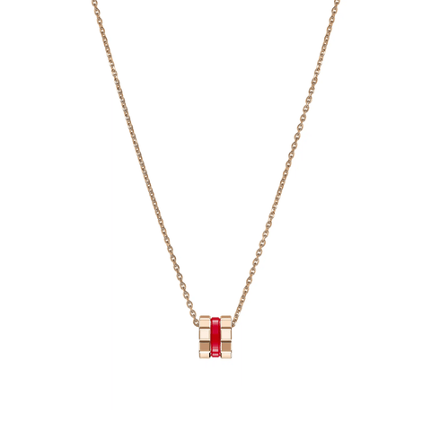 Chopard Ice Cube Red Hyceram® Pendant-Chopard Ice Cube Red Hyceram® Pendant 797005-9001