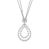 Chopard L'Heure Du Diamant Drop Diamond Necklace-Chopard L'Heure Du Diamant Drop Diamond Necklace 79A065-1001