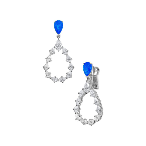 Chopard L'Heure Du Diamant Drop Earrings-Chopard L'Heure Du Diamant Drop Earrings - 84A063 - 1501