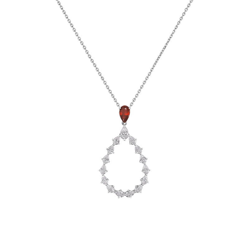 Chopard L'Heure Du Diamant Drop Pendant-Chopard L'Heure Du Diamant Drop Pendant 79A063-1301