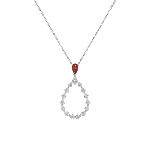 Chopard L'Heure Du Diamant Drop Pendant-Chopard L'Heure Du Diamant Drop Pendant 79A063-1301