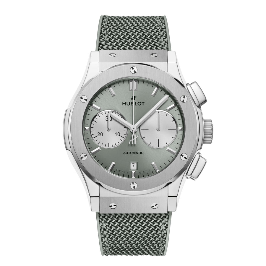 Classic Fusion Chronograph Titanium Sage Green - 521.NX.891G.NR