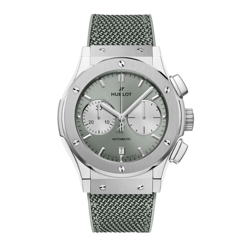 Hublot Classic Fusion Chronograph Titanium Sage Green 45mm-Classic Fusion Chronograph Titanium Sage Green - 521.NX.891G.NR