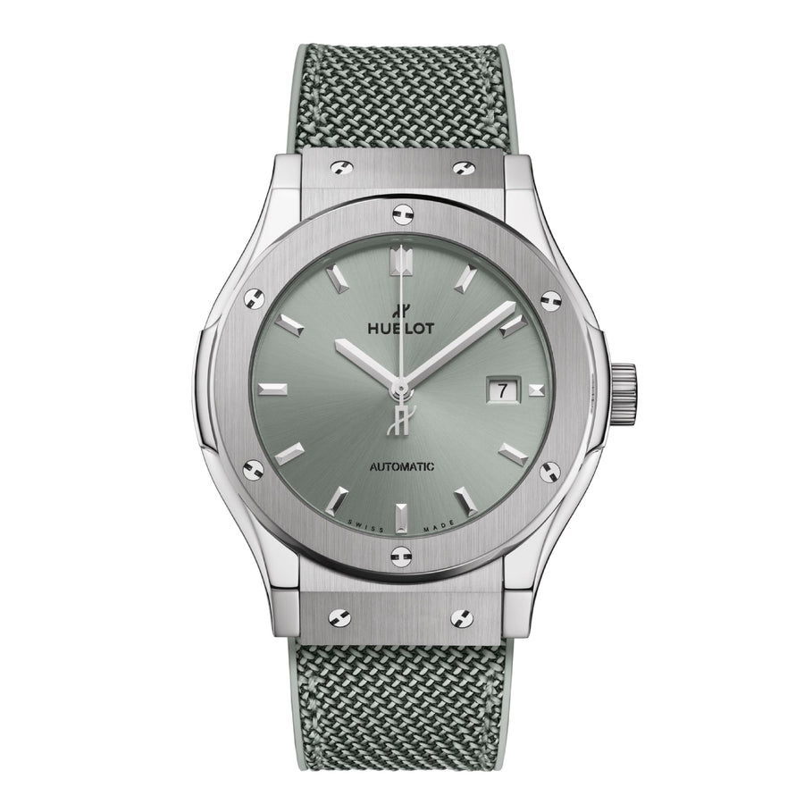 Hublot Classic Fusion Titanium Sage Green 42mm 542.NX.891G.NR