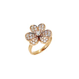 Clover Diamond Ring-Clover Diamond Ring - DRTIJ03686