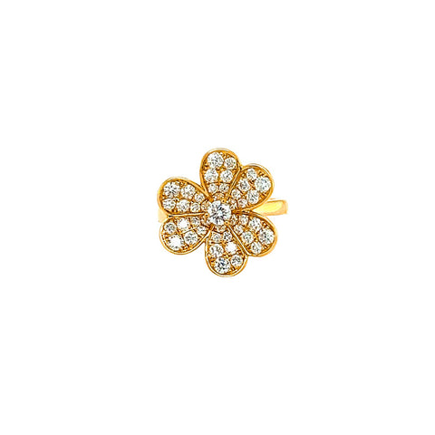 Clover Diamond Ring-Clover Diamond Ring - DRTIJ03702