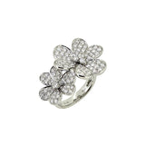 Clover Diamond Ring-Clover Diamond Ring - DRTIJ03837