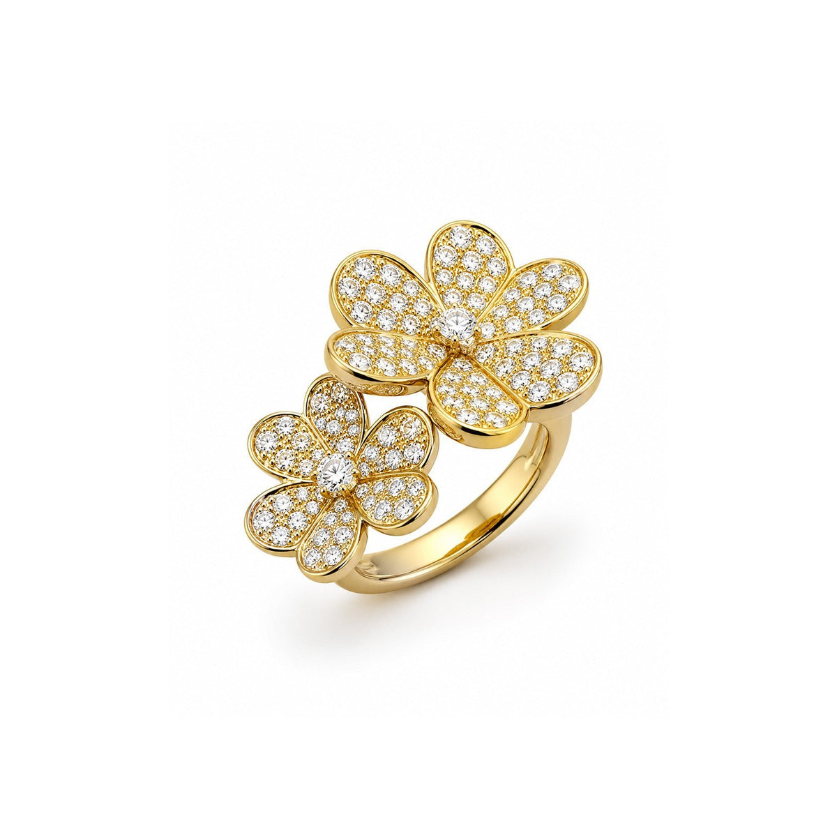 Clover Diamond Ring
