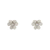 Clover Diamond Stud Earrings-Clover Diamond Stud Earrings - DETIJ01704