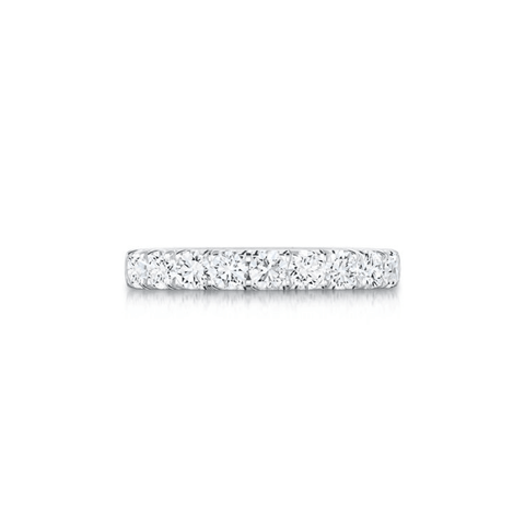 Crowing Ring Semi Eternity Diamond Band-Crowing Ring Semi Eternity Diamond Band PA2C0910B-Z7Z