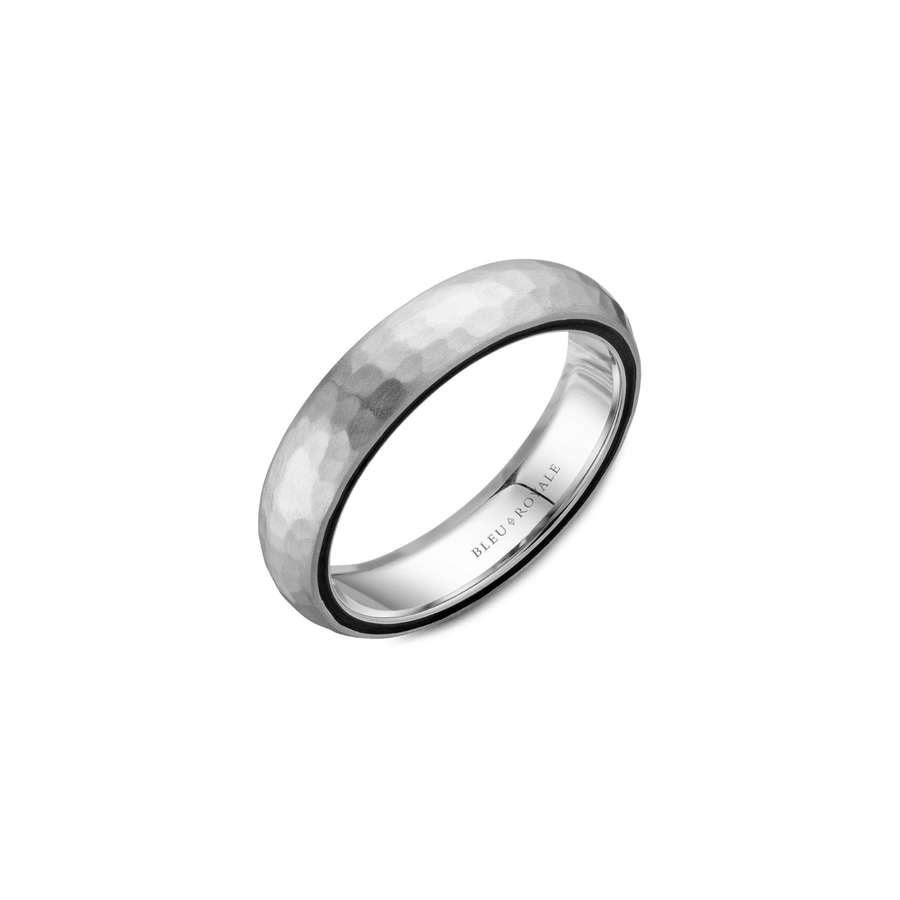 Crown Ring Bleu Royale Band - RYL - 062W5 - Z10