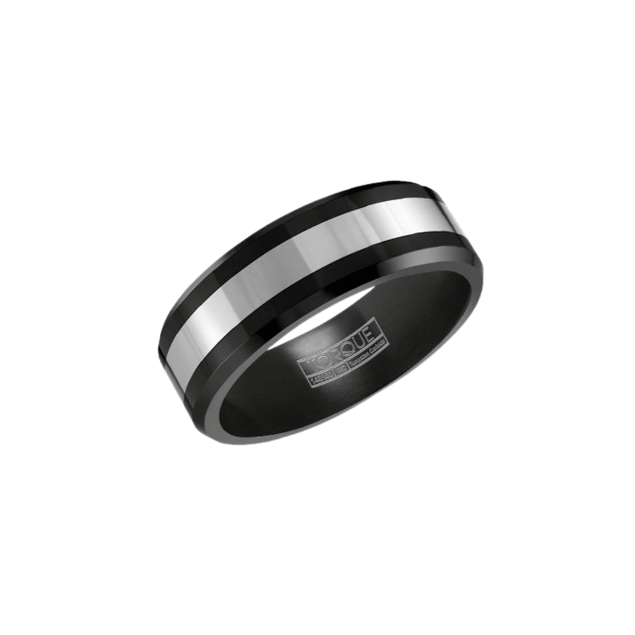 Crown Ring Tungsten Carbide Band SPORT-06
