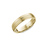 Crown Ring Yellow Gold Band-Crown Ring Yellow Gold Band - CR-004-R-514KY-SP