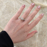 Cushion Diamond Engagement Ring-Cushion Diamond Engagement Ring - DRMFI00216