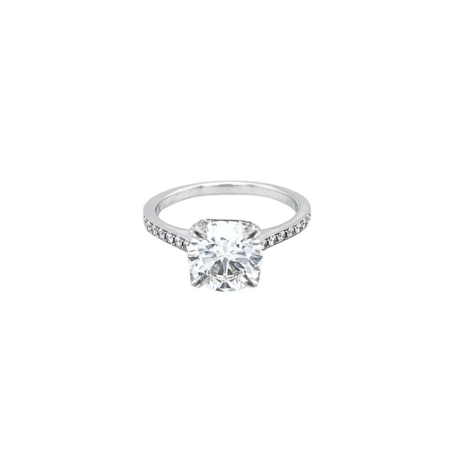 Daniel K Platinum Diamond Engagement Ring - DRDAN00604