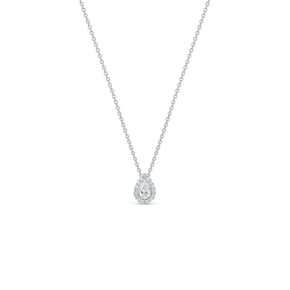 De Beers Aura Pear Diamond Pendant - N1022330245