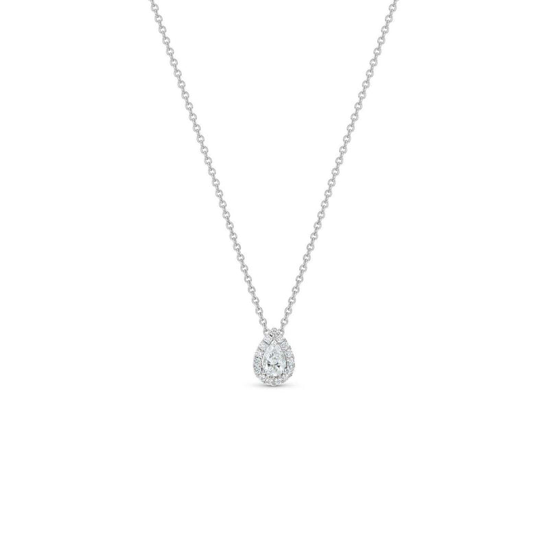 De Beers Aura Pear Diamond Pendant-De Beers Aura Pear Diamond Pendant - N1022330245