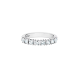 De Beers Classic Half Eternity Band in Platinum-De Beers Classic Half Eternity Band in Platinum - R102R10219700A048197