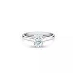De Beers Classic Oval-Shaped Diamond Ring-De Beers Classic Oval - Shaped Diamond Ring - J1EX01L20P54