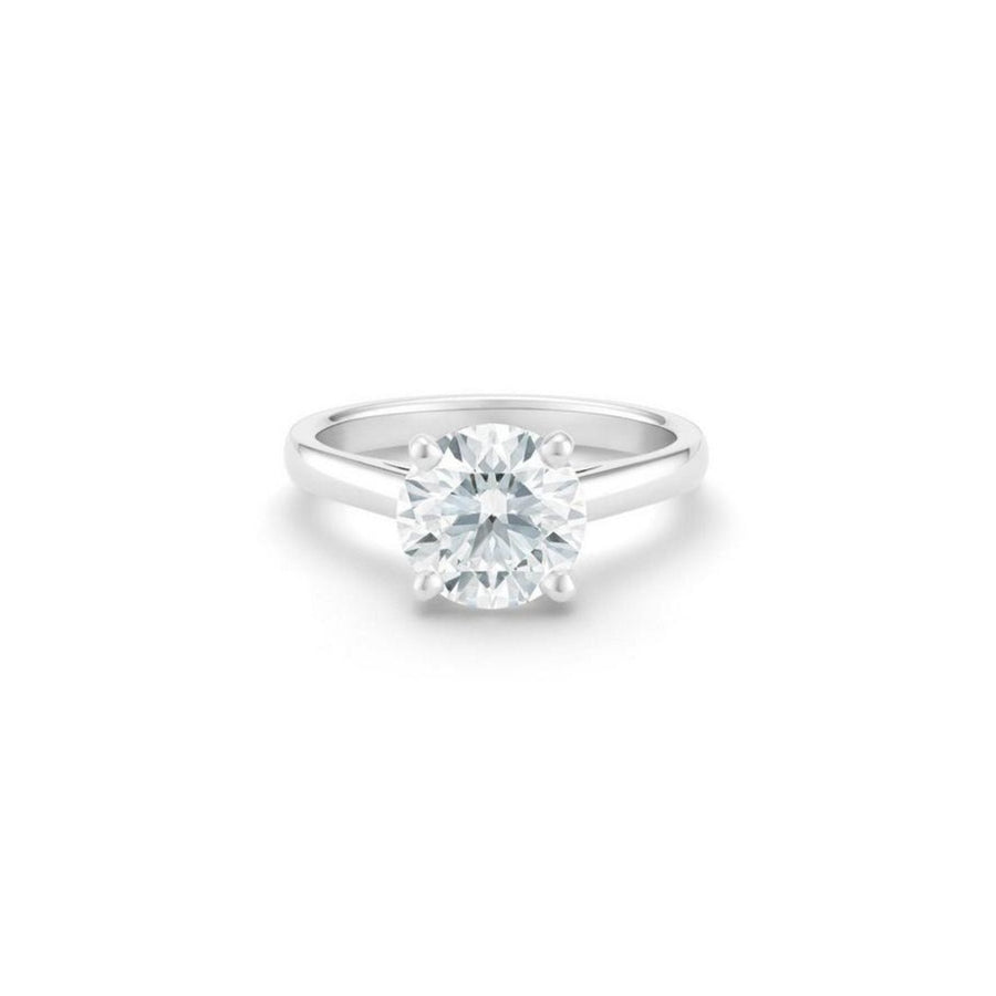 De Beers Classic Round Brilliant Diamond Ring - J1EX01B10P52