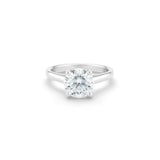 De Beers Classic Round Brilliant Diamond Ring-De Beers Classic Round Brilliant Diamond Ring - J1EX01B25P51