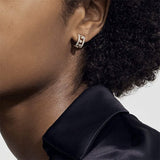 De Beers Dewdrop Hoop Earrings-De Beers Dewdrop Hoop Earrings - E102159