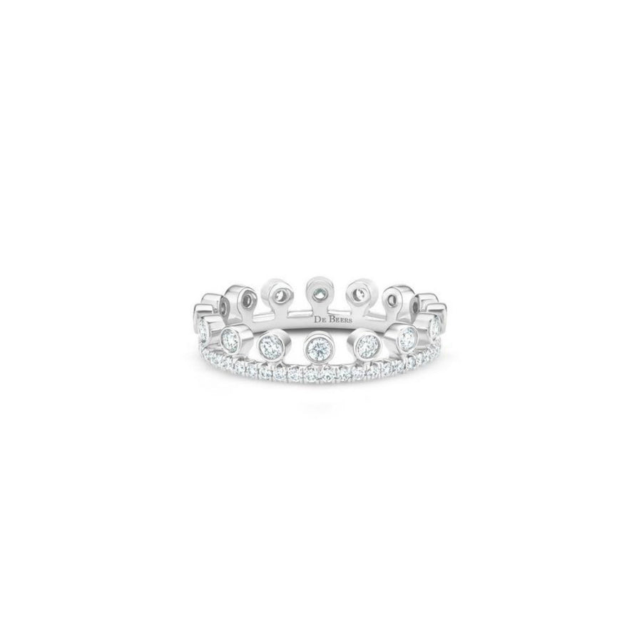 De Beers Dewdrop Pavé Ring - R102331