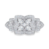 De Beers Enchanted Lotus Cocktail Ring-De Beers Enchanted Lotus Cocktail Ring - R103826