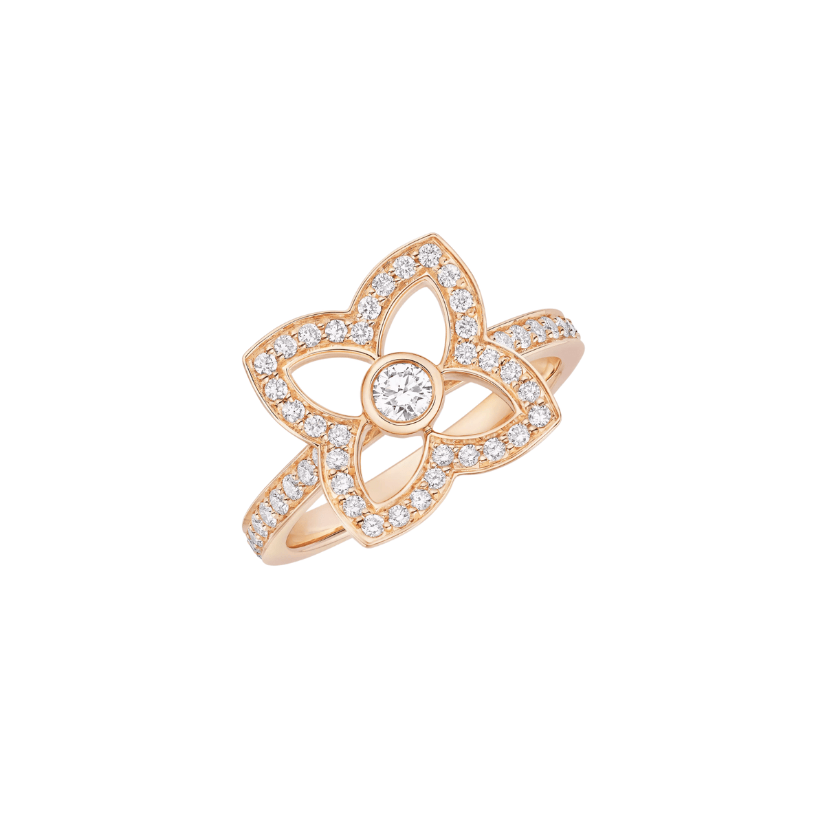 De Beers Lotus by De Beers Rose Gold Diamond Ring - R10421400A052