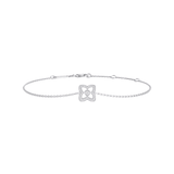 De Beers Lotus by De Beers White Gold Diamond Bracelet-De Beers Lotus by De Beers White Gold Diamond Bracelet - B10511700A018