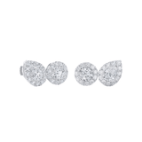De Beers My First De Beers Aura Toi & Moi Stud Earrings-De Beers My First De Beers Aura Toi & Moi Stud Earrings E10347500A000
