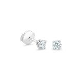 De Beers My First De Beers Classic Round Brilliant Diamond Studs-De Beers My First De Beers Classic Round Brilliant Diamond Studs - E102189