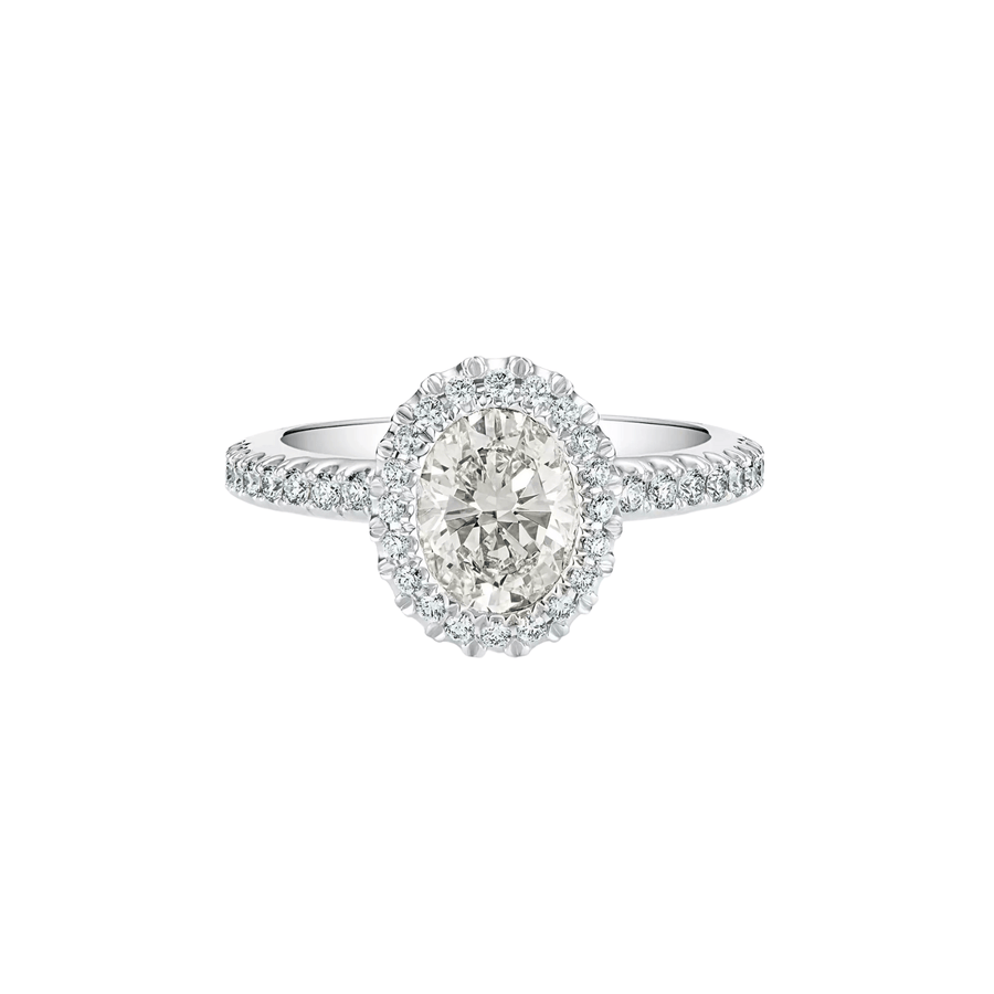 De Beers Oval - shaped Diamond Ring - J1DD13L20P52