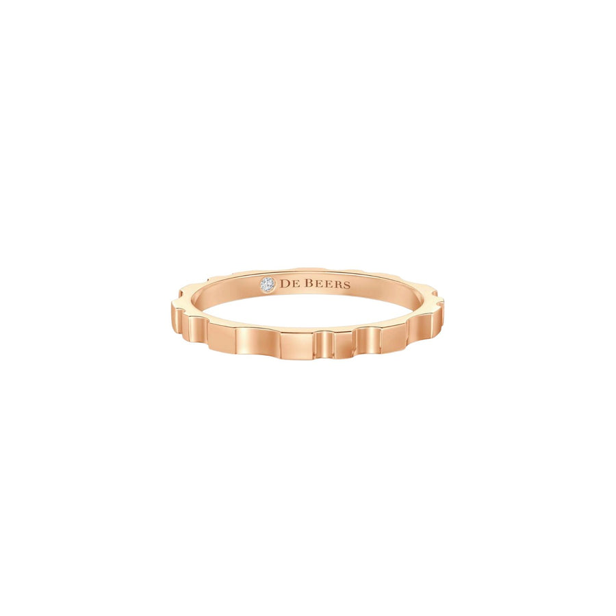 De Beers RVL Band Ring - R1040070050 - De Beers RVL Band Ring in 18 karat rose gold. 1.8mm wide.