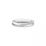 De Beers The Promise Half Pavé Band-De Beers The Promise Half Pavé Band - R102289